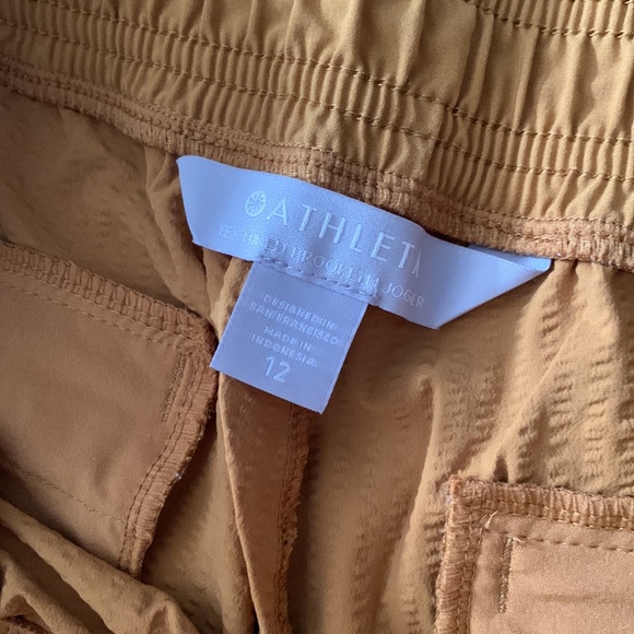 😍Athleta Textured Brooklyn Mustard Yellow Jogger😍 - Picture 8 of 13